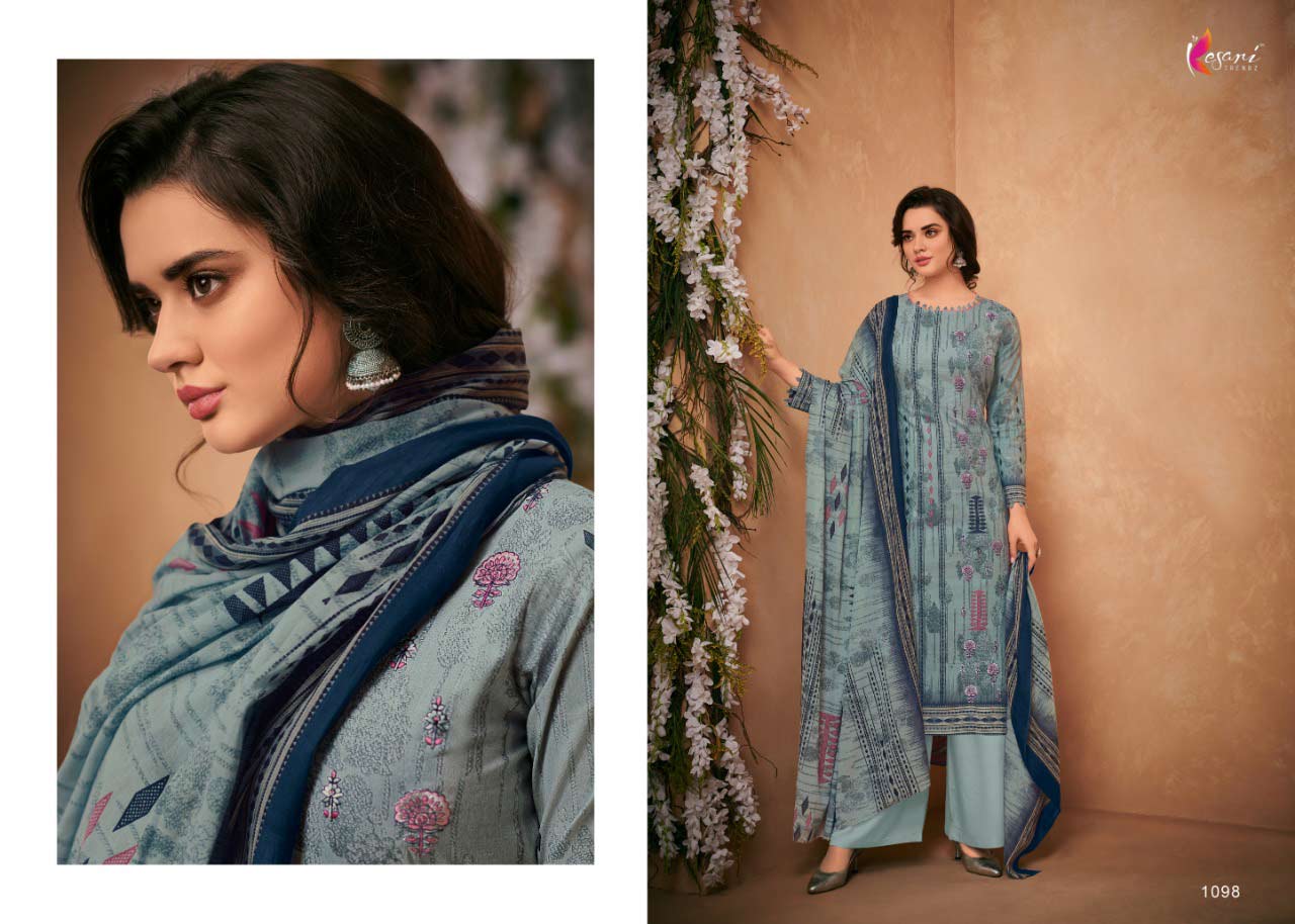 Kesari Trendz Alisa Vol 12 Cambric Cotton Printed Suit Kesari Trendz Alisa Vol 12 Cambric Cotton Printed Suit